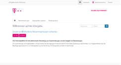 Desktop Screenshot of evergabe.telekom.de