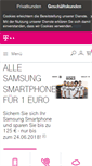 Mobile Screenshot of geschaeftskunden.telekom.de